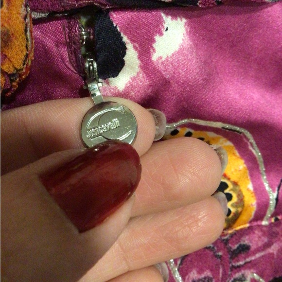 Roberto Cavalli Y2K Asymmetrical Paisley/Animal Print Skirt - Picture 7 of 8